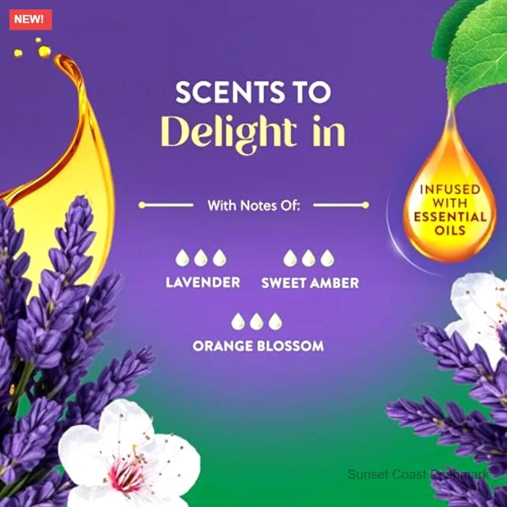 Essential Oil Diffuser Starter Kit with Lavender Almond Blossom Refill